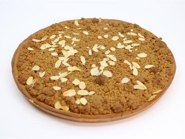 Kruimel speculaas met spijs